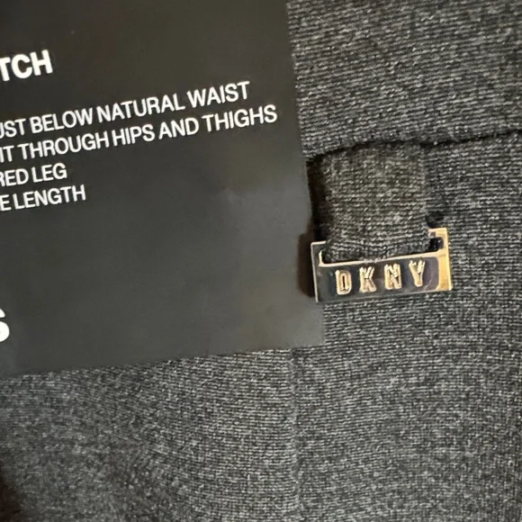 DKNY Charcoal Gray Pants - Picture 2 of 7